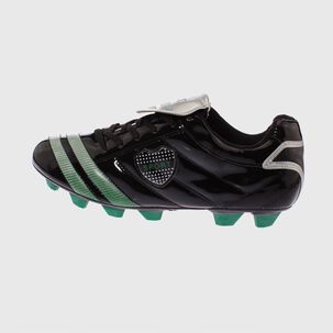 Zapato Futbol Negro/plata V&iacute;a Franca Art. 8a1161black