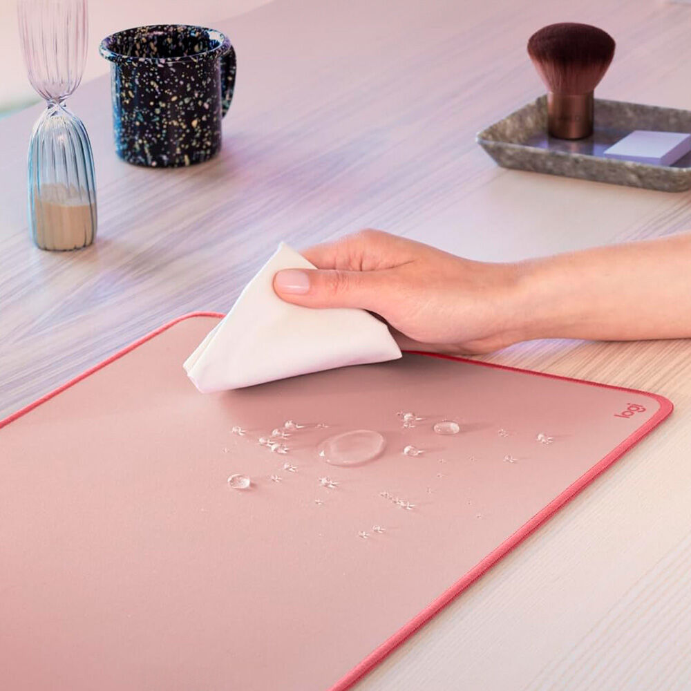 Mousepad Logitech Desk Mat Studio Series 70x30cm Rosa image number 5.0
