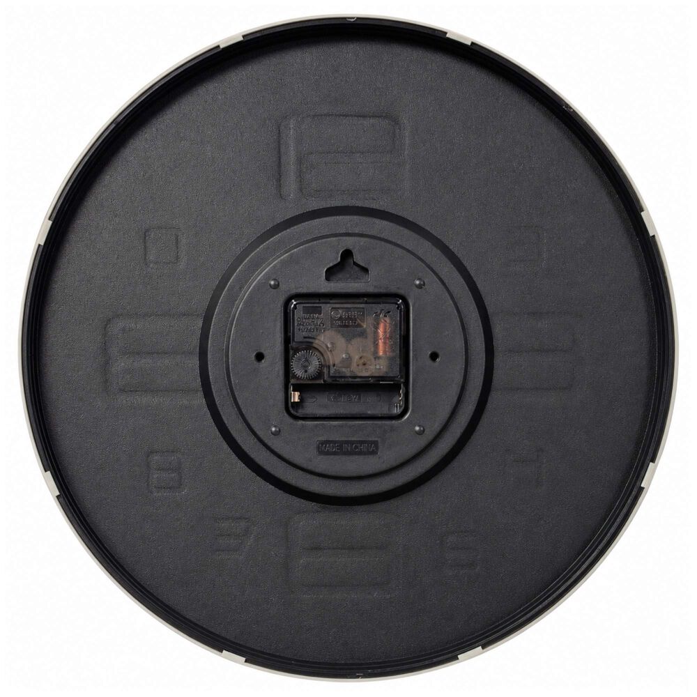 Reloj De Pared Xl 30cm De 3 Agujas Con Movimiento De Quarzo image number 4.0