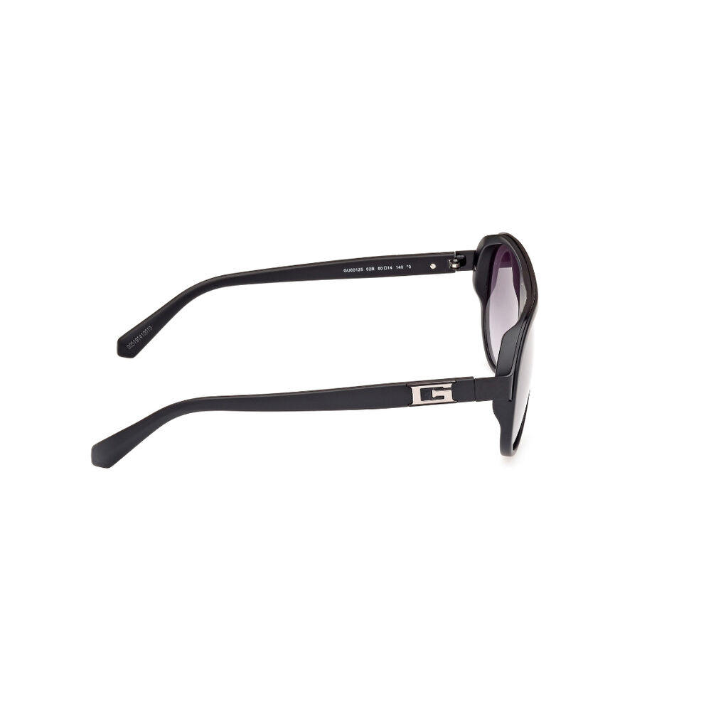 Lentes De Sol Negro Mate Degradé Guess image number 6.0