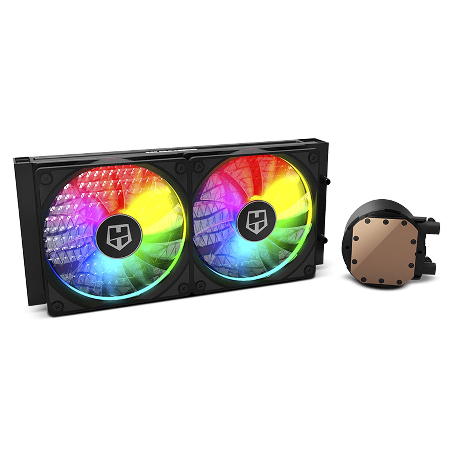 Water Cooling Hummer H-240 Full Color Argb Intel - Amd image number 3.0