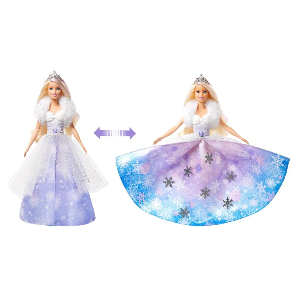 Muñeca Barbie Princesa Vestido Mágico image number 2.0
