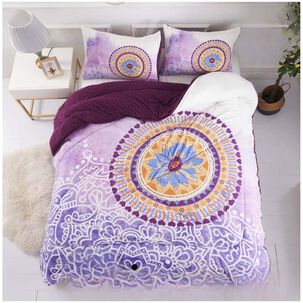 Cubrecama Plush Con Chiporro 2 Plazas Mod11