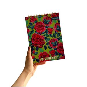 Cuaderno Dibujo Croquera 80 Hojas Pro Arte Jo Jimenez Rojo