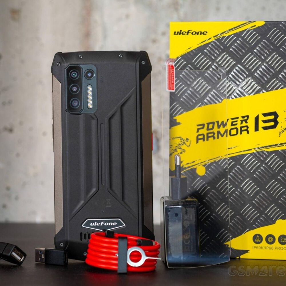 Celular Rugged Ulefone Armor 13 Resistente A Golpes, Polvo, Humedad Y Agua / Batería 13.000mah, Medidor De Distancia Infrarrojo image number 9.0