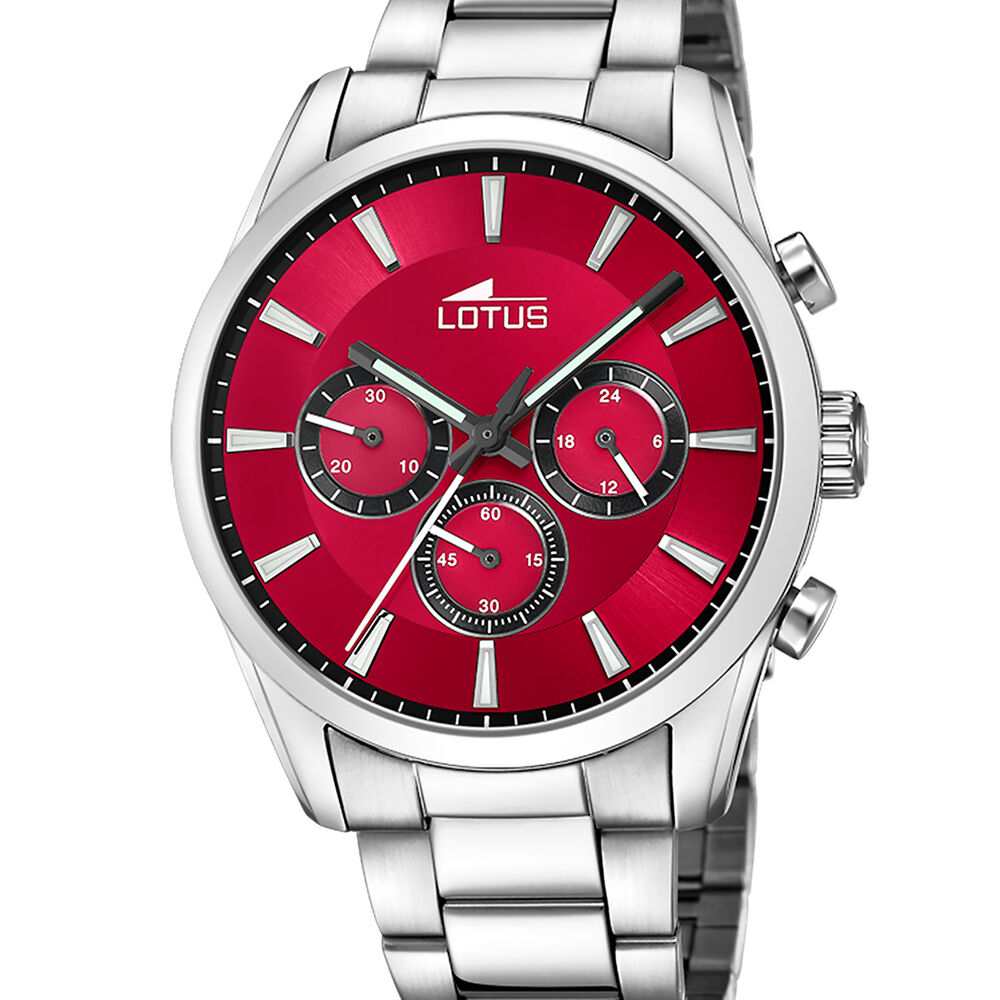 Reloj 18922/5 Lotus Rojo Hombre Chrono image number 0.0