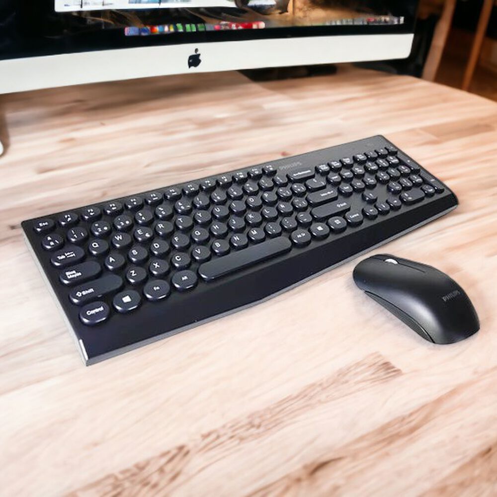Kit Mouse Y Teclado Inalámbrico Philips Spt6323 Wireless 2g image number 12.0