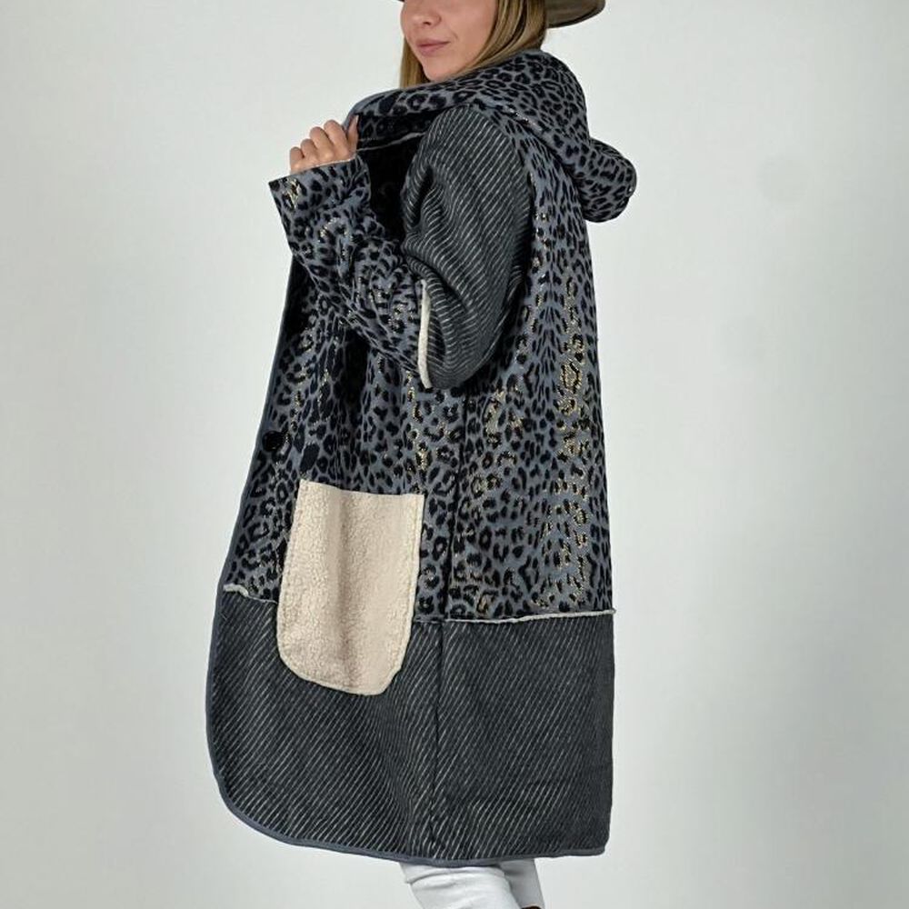 Abrigo Print Toques Cotele image number 2.0