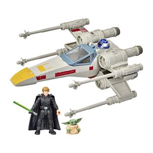 Juguete Figura Nave Star Wars Mission Fleet Luke Grogu