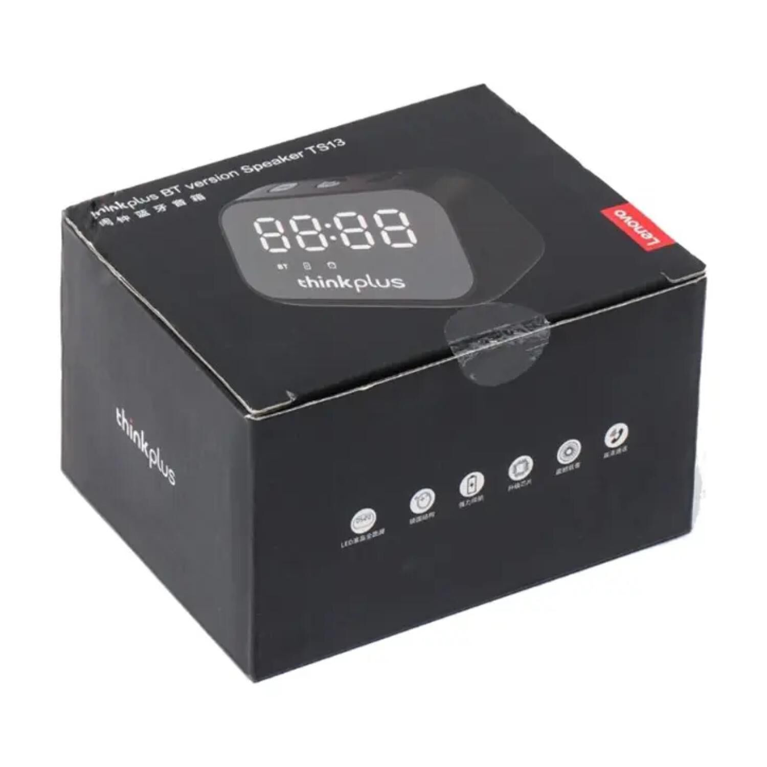 Parlante Con Reloj Alarma Bluetooth 10w Negro Ts13 Lenovo image number 3.0