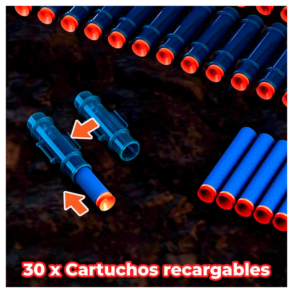 Ametralladora De Dardos Automática Con Trípode Y Luces Led image number 2.0