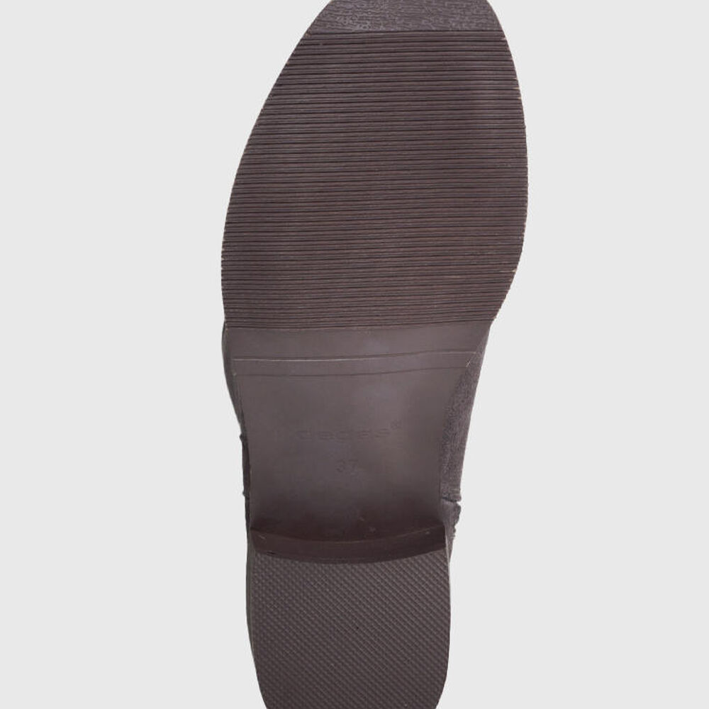 Bota Cuero Dinora Taupe image number 5.0