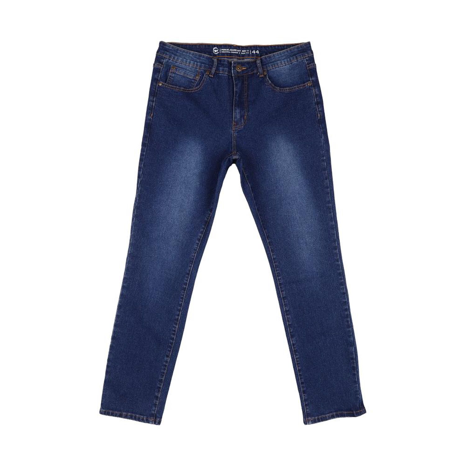 Jeans Regular Tiro Medio Slim Hombre Peroe image number 0.0