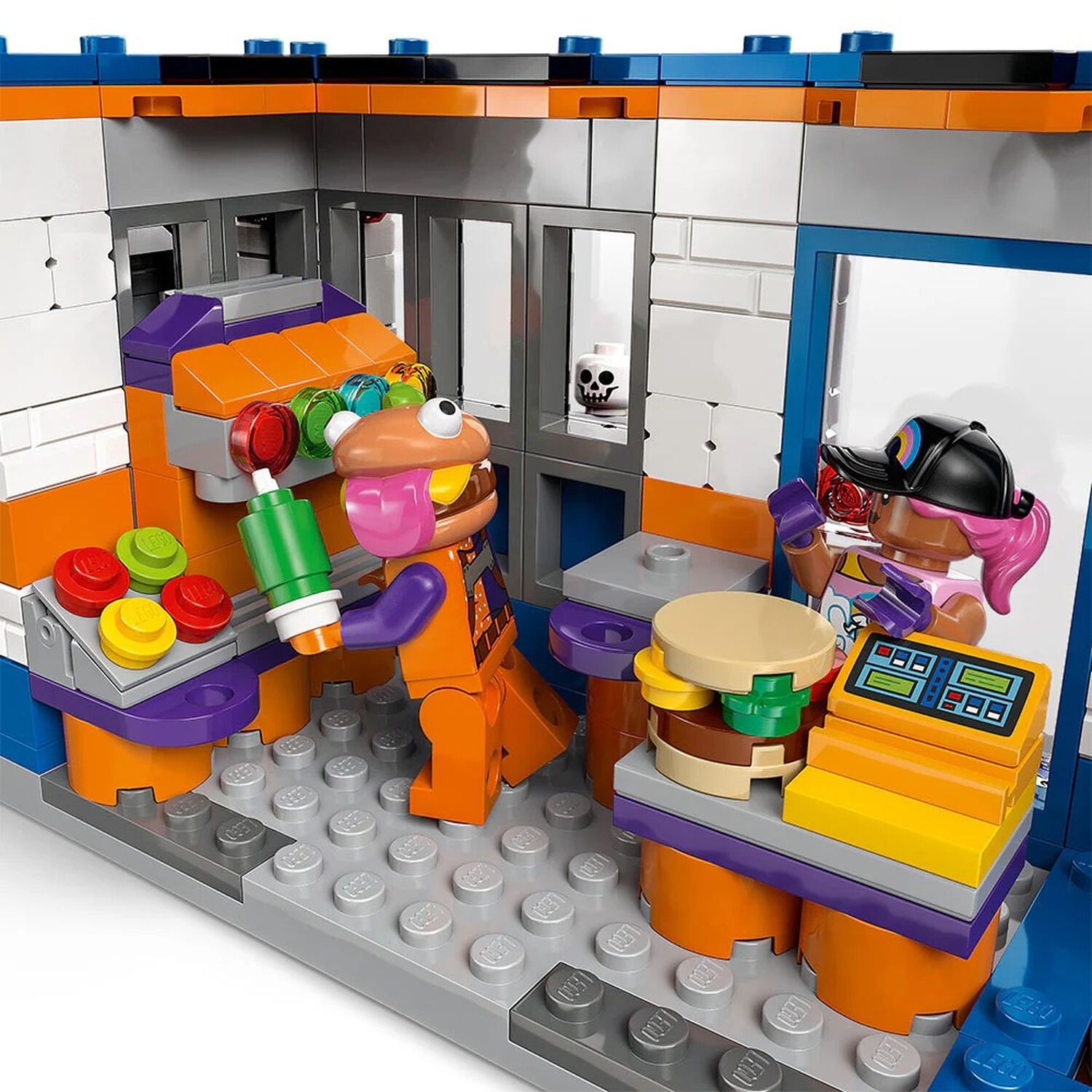 Lego Fortnite - Restaurante Hamburrrguesa - 77076 image number 5.0