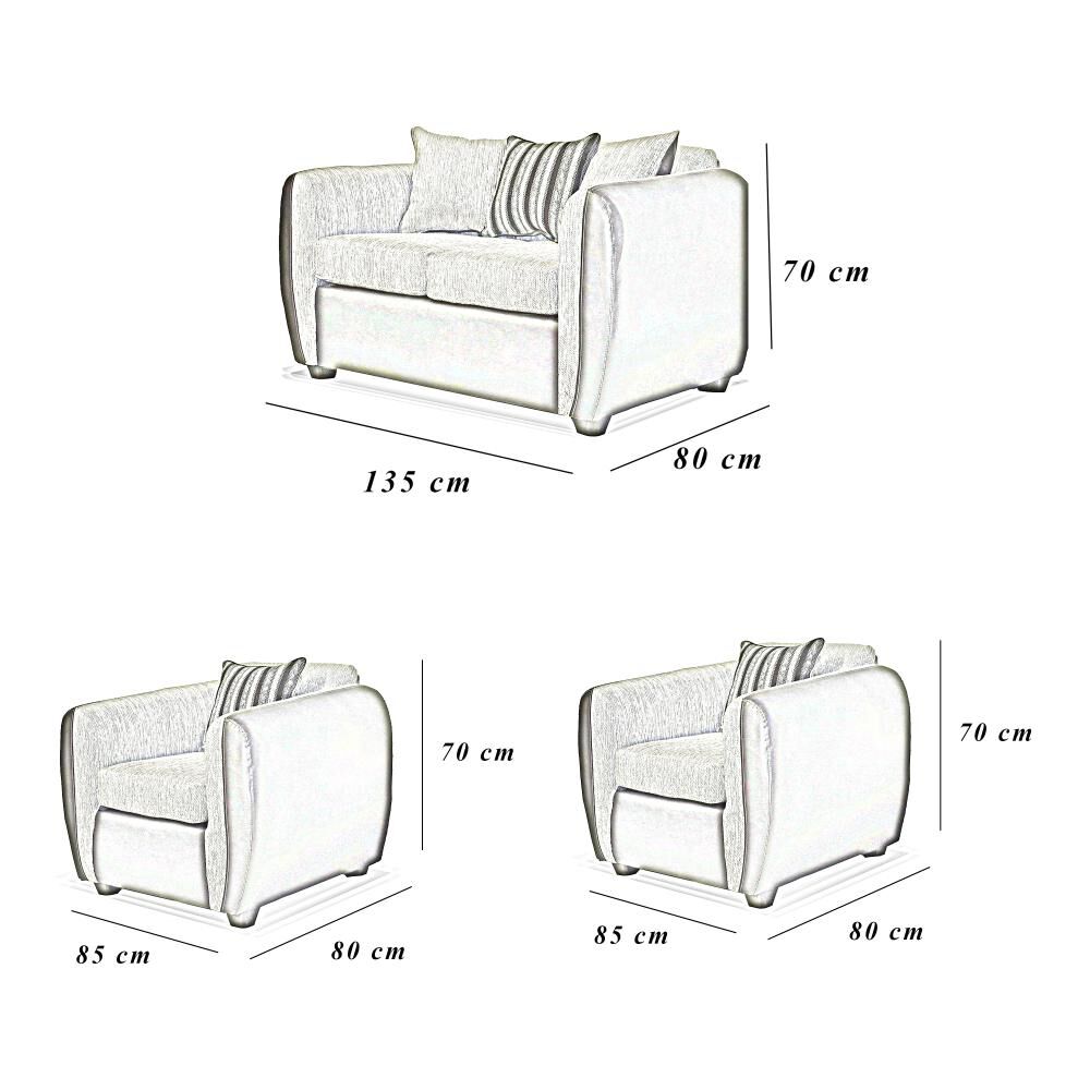 Juego De Living Elegant Oklahoma / 4 Cuerpos image number 1.0