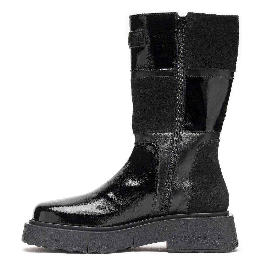 Bota Cuero Rea Negra Landazuri image number 1.0