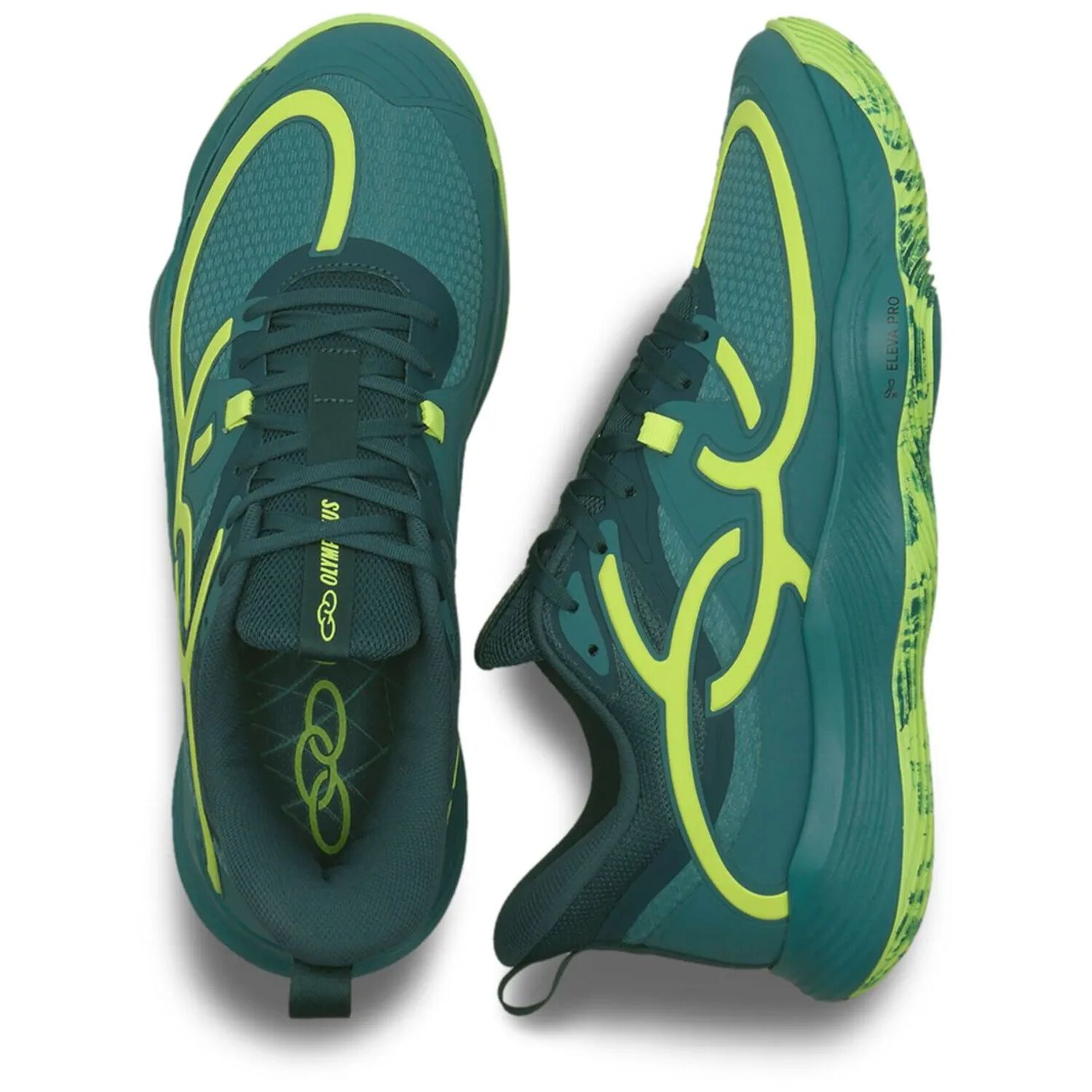 Zapatilla Voleibol Mujer Quadra Br1 Verde image number 2.0