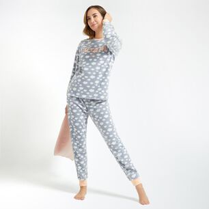 Pijama Manga Larga Mujer Geeps Secret / 2 Piezas