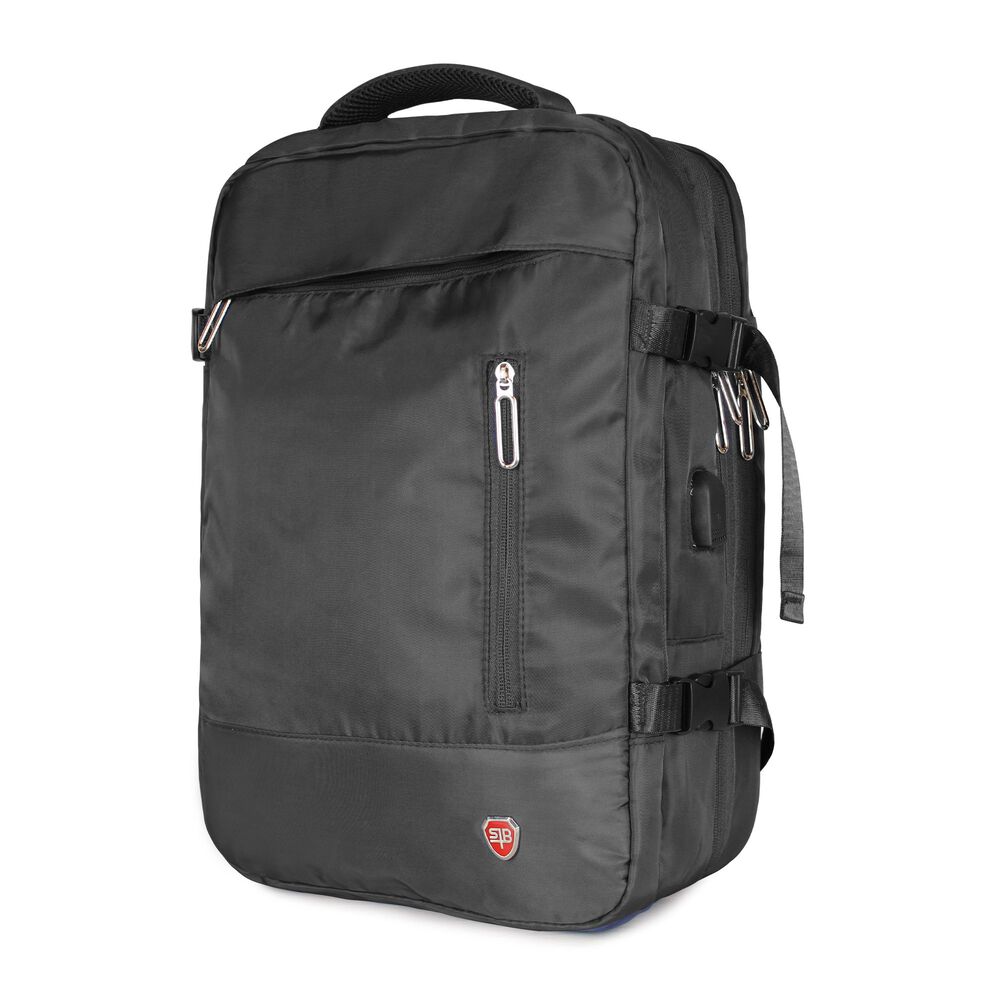 Pack Maleta Grande 23kg + Mochila Viral De Viaje Con Usb Swiss Bag image number 3.0