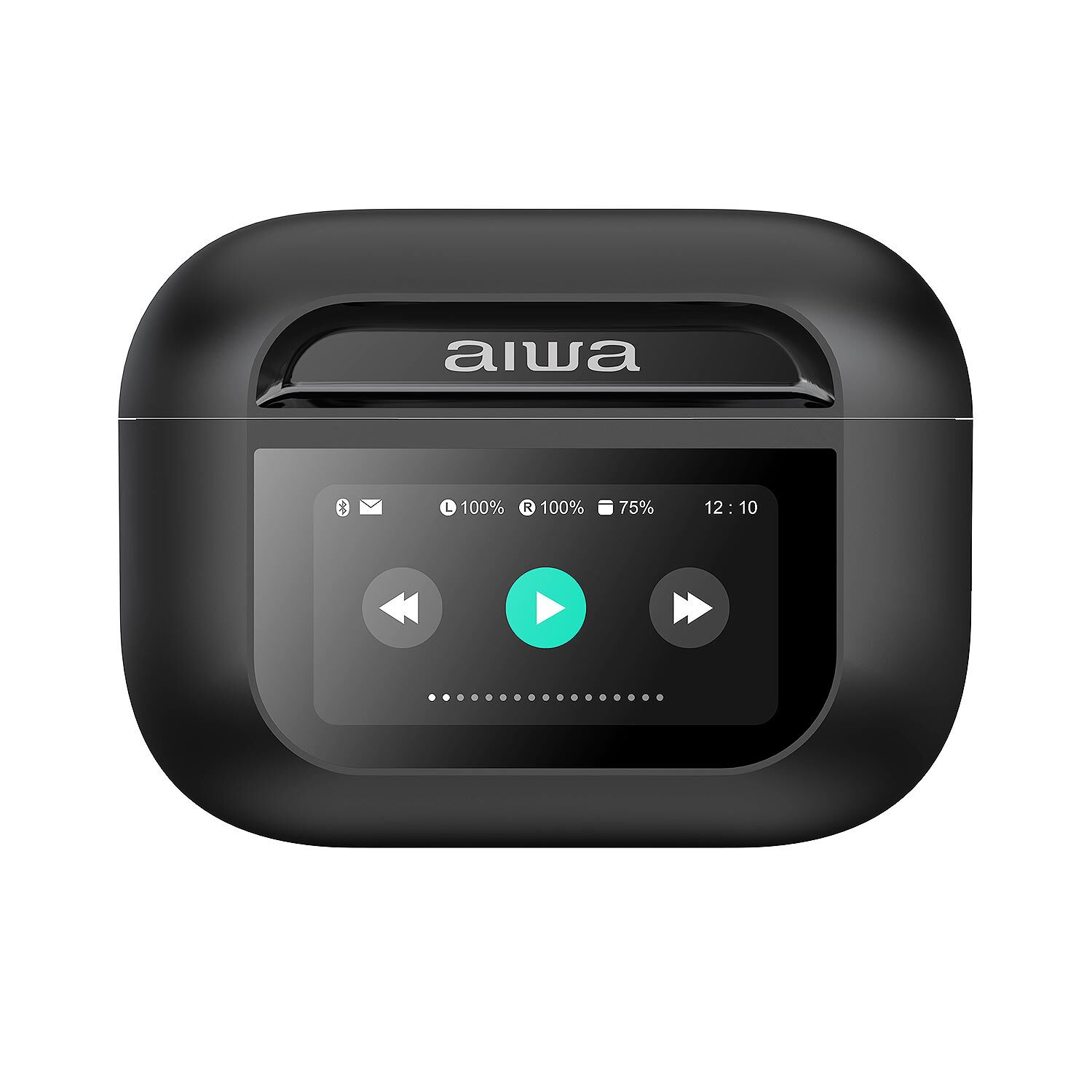 Aud&iacute;fonos Aiwa In Ear Pantalla T&aacute;ctil Bluetooth Aw-twsgprob image number 0.0