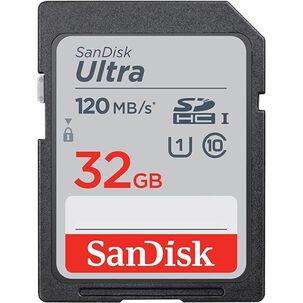 Tarjeta Sd 32gb Uhs-i R120mb/s - W80mb/s Sandisk