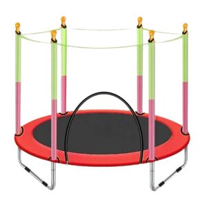 Cama Elastica Trampolin Para Ni&ntilde;os Roja