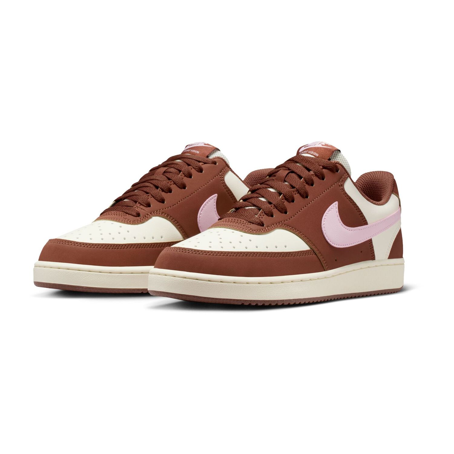 Zapatilla Urbana Mujer Nike Court Vision Low Caf&eacute; image number 2.0