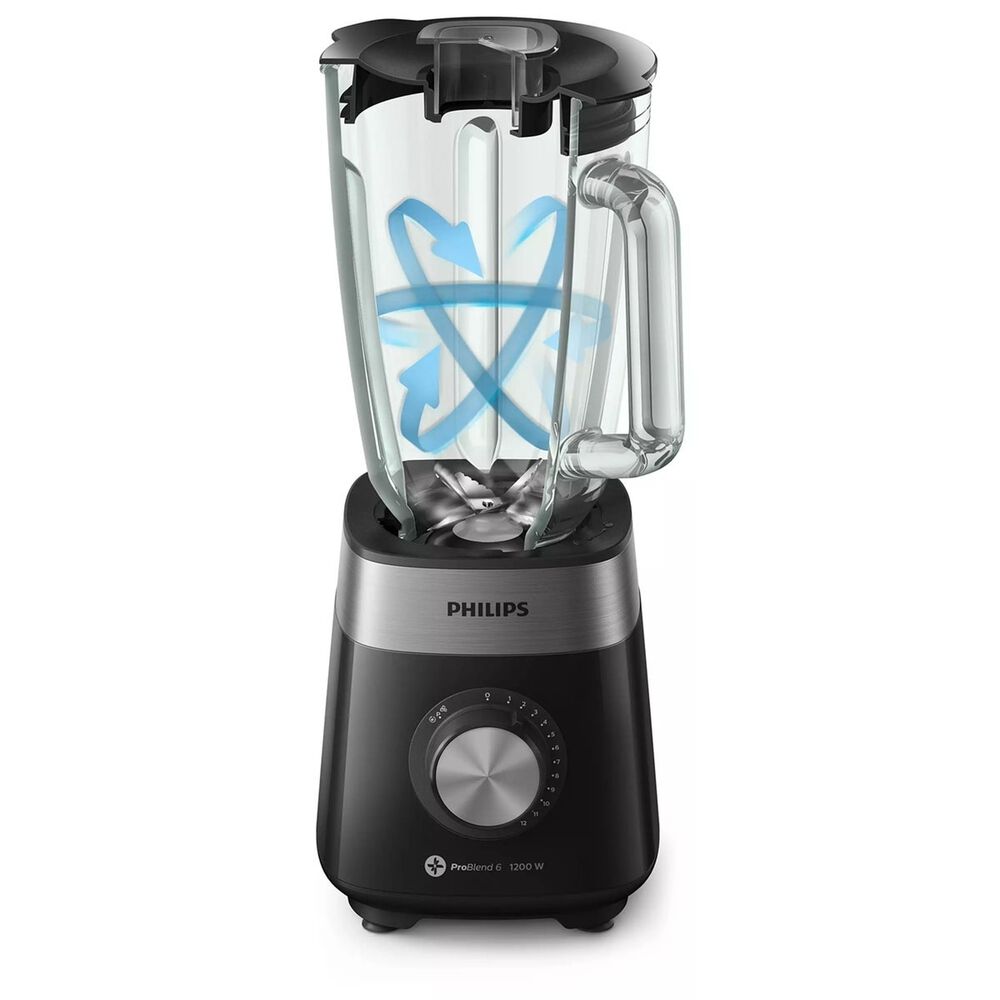 Licuadora Philips Hr2242/90 1200w Jarra Vidrio 2lt 12 Veloc image number 3.0