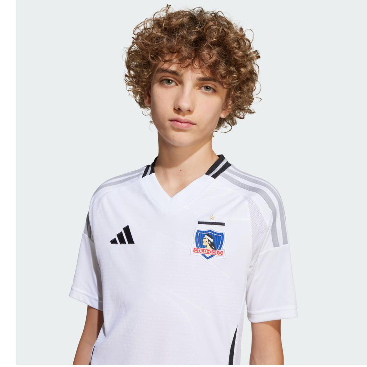 Camiseta De Futbol Ni&ntilde;os Unisex Adidas Local Colo Colo 2025 image number 11.0