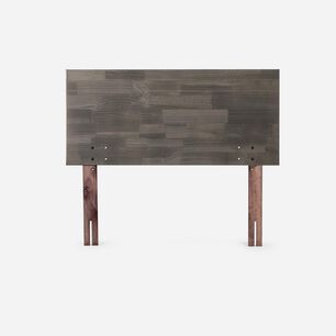 Cama Nido Rosen Indie / 1.5 Plazas / Base Normal + Respaldo Tabor Grafito