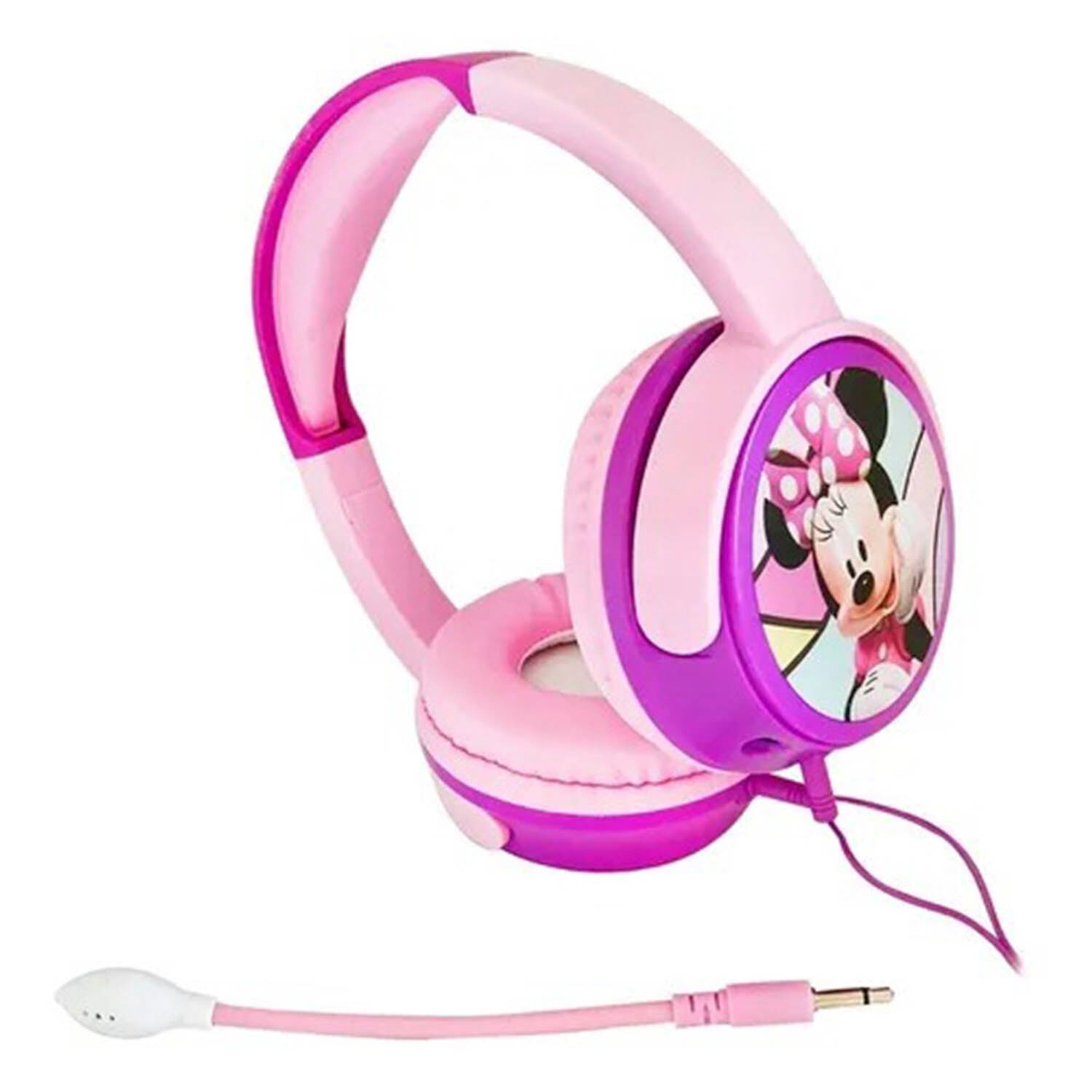 Aud&iacute;fonos Disney Minnie Kids De Ni&ntilde;as Micr&oacute;fono Desmontable image number 3.0
