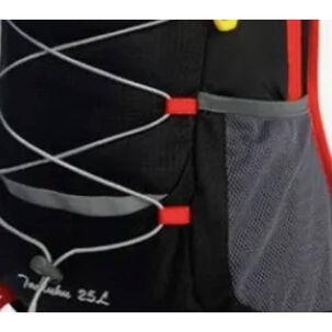 Mochila Hidrataci&oacute;n Outdoor Trekking Running + Bolsa De Agua Negro