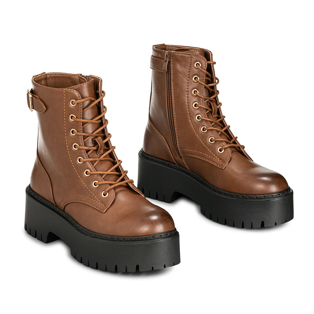 Botin Camel Casual Mujer Weide Czy585 image number 4.0