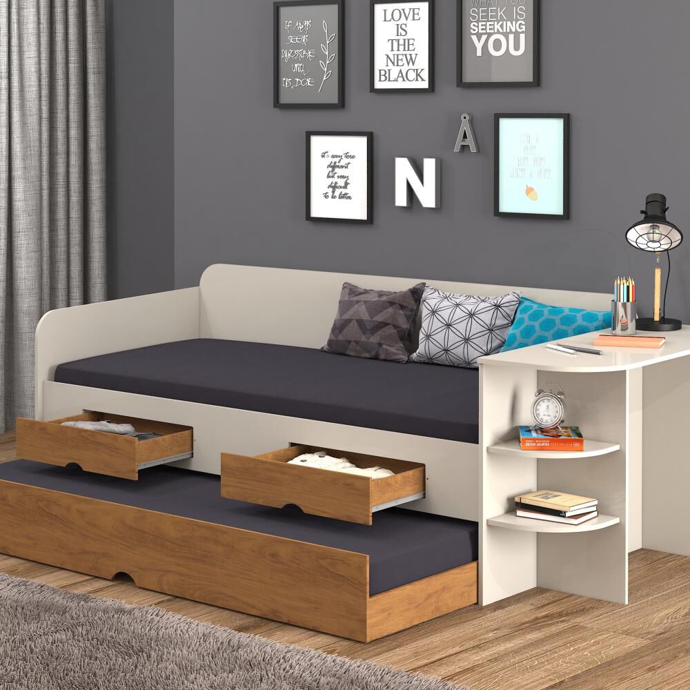 Cama Studio Decocasa Helena / 1.5 Plazas image number 2.0