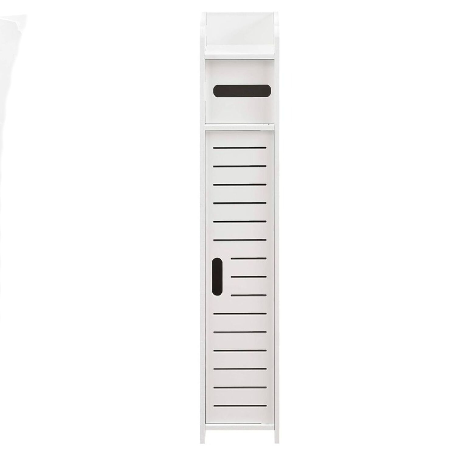 Estante Organizador De Ba&ntilde;o Color Blanco 80x15x15cm image number 0.0