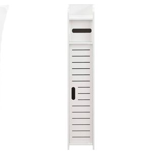 Estante Organizador De Ba&ntilde;o Color Blanco 80x15x15cm