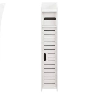Estante Organizador De Ba&ntilde;o Color Blanco 80x15x15cm