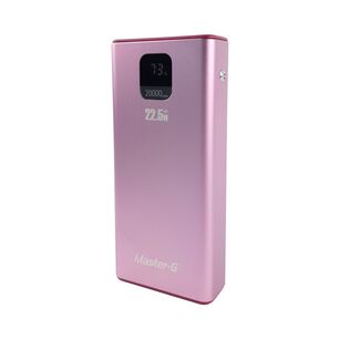 Bater&iacute;a Externa Power Bank 20000 Mah 22.5w Ucp20ppd Rosada