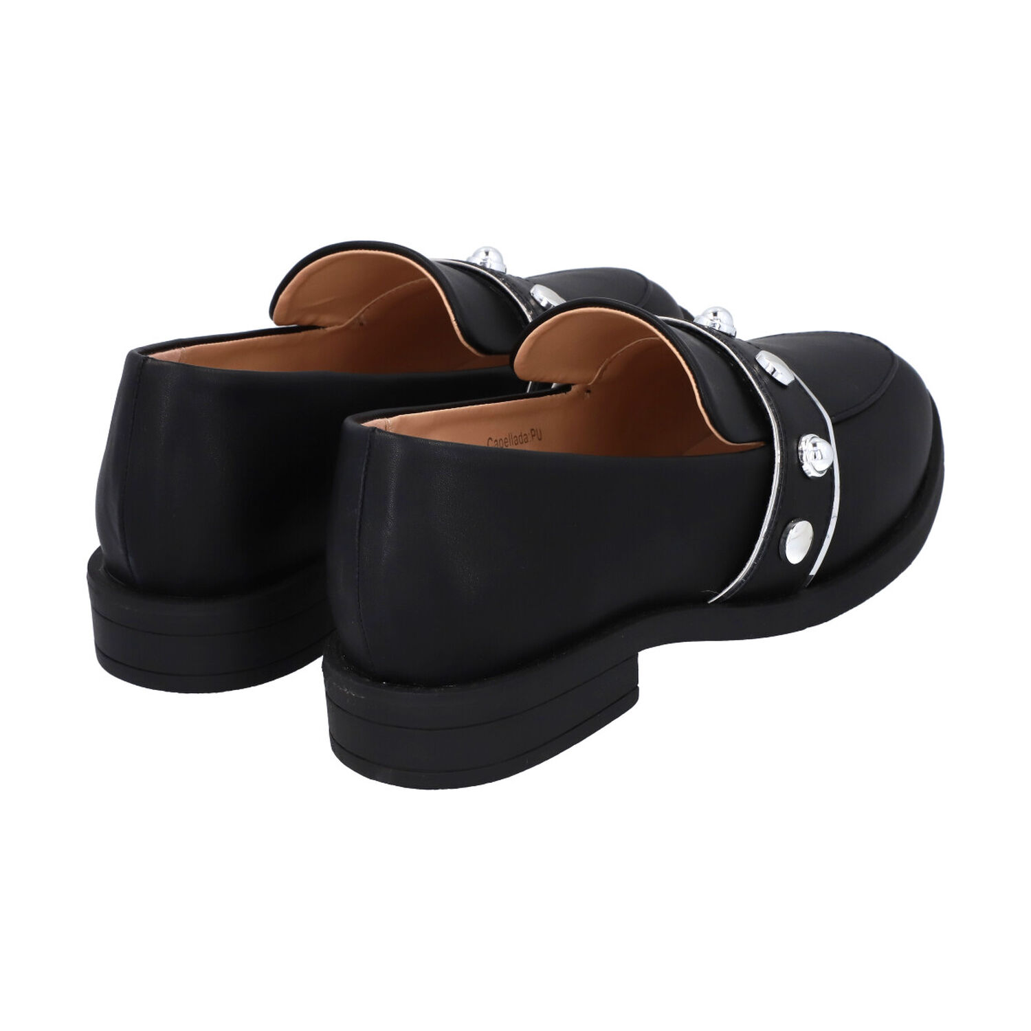 Zapato Mujer Negro Lola Police image number 4.0