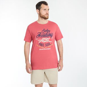 Polera Regular Manga Corta Cuello Redondo Hombre Herald
