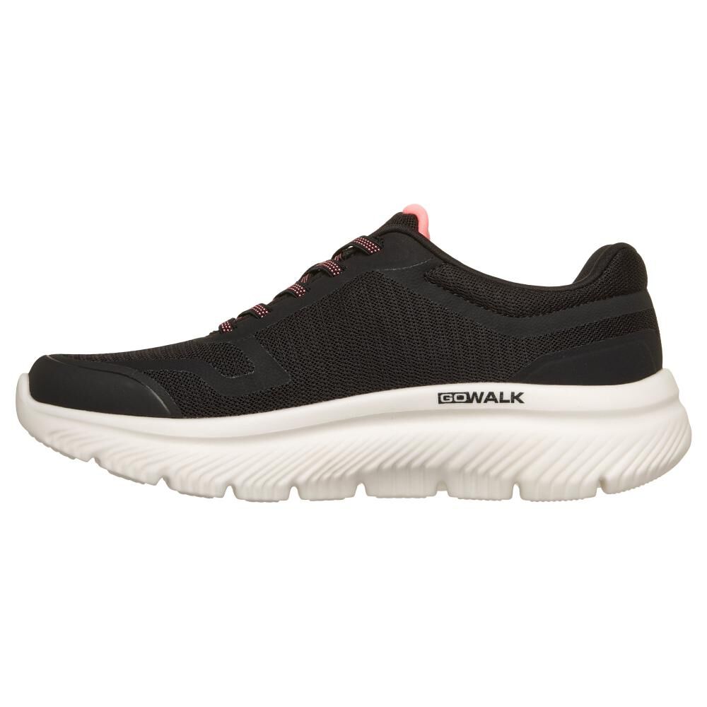 Zapatilla Urbana Mujer Skechers Go Walk Max Cushioning Hyper Bkpk image number 4.0