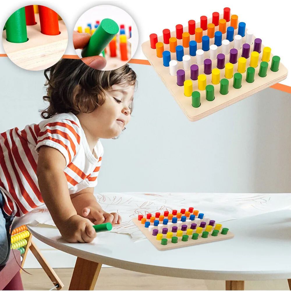 Juguete Madera Palito Montessori image number 3.0