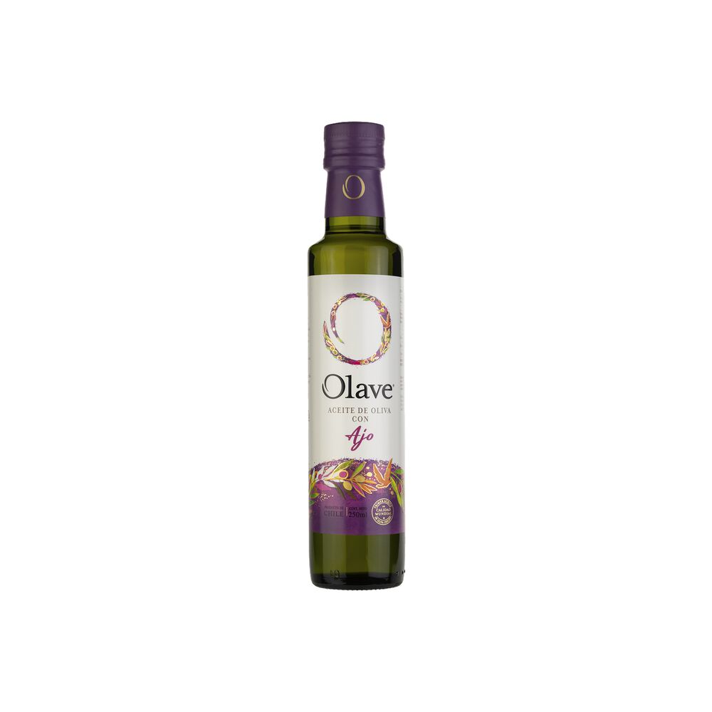 Aceite Oliva Extra Saborizado Olave Ajo 1 X 250 Ml image number 0.0