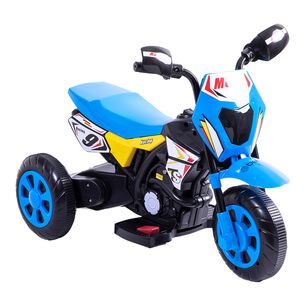 Moto El&eacute;ctrica Cross Azul Bebesit