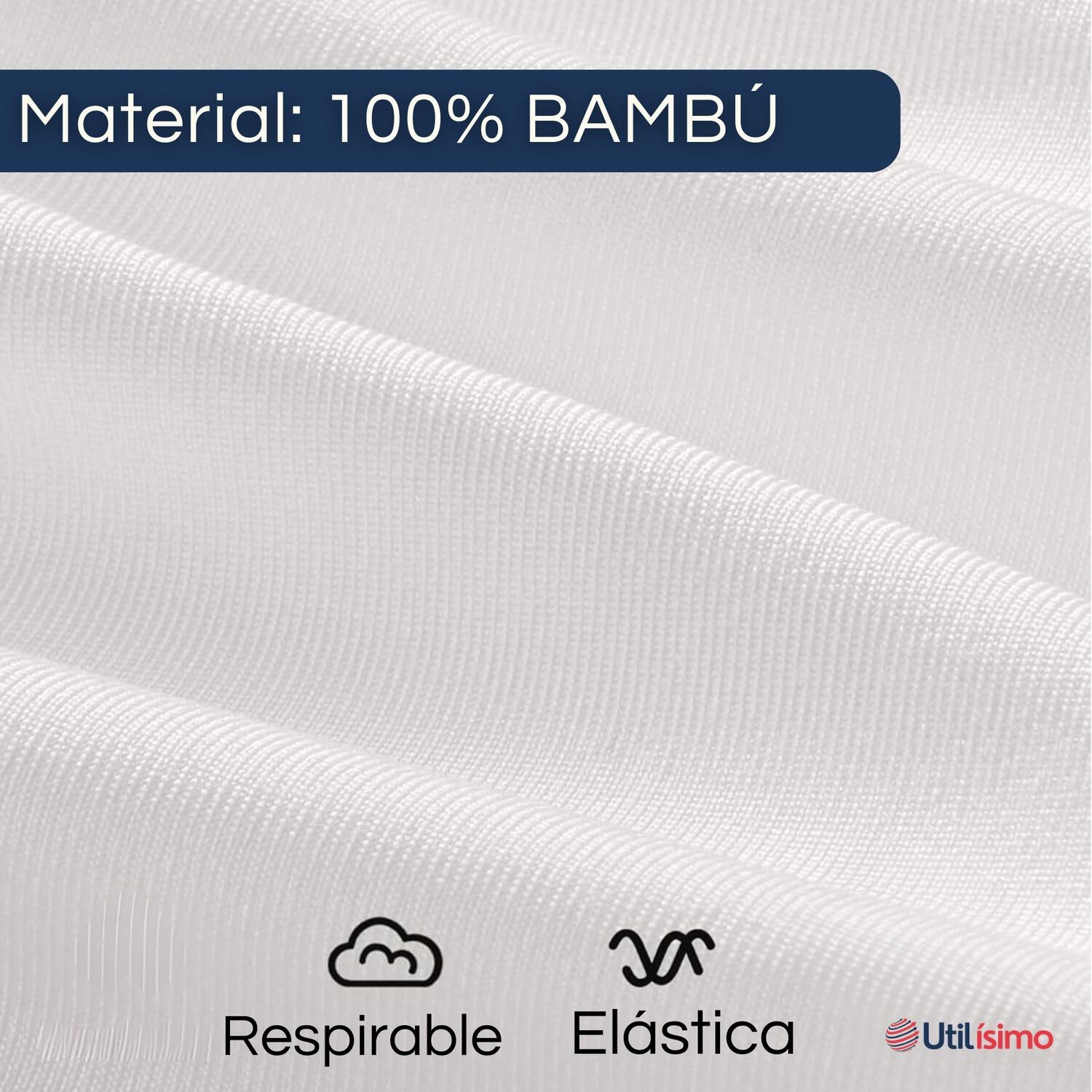 Pack 3 Camisetas Manga Larga Cuello V Bamb&uacute; Mujer Primera Capa Blanco Y Negro image number 6.0