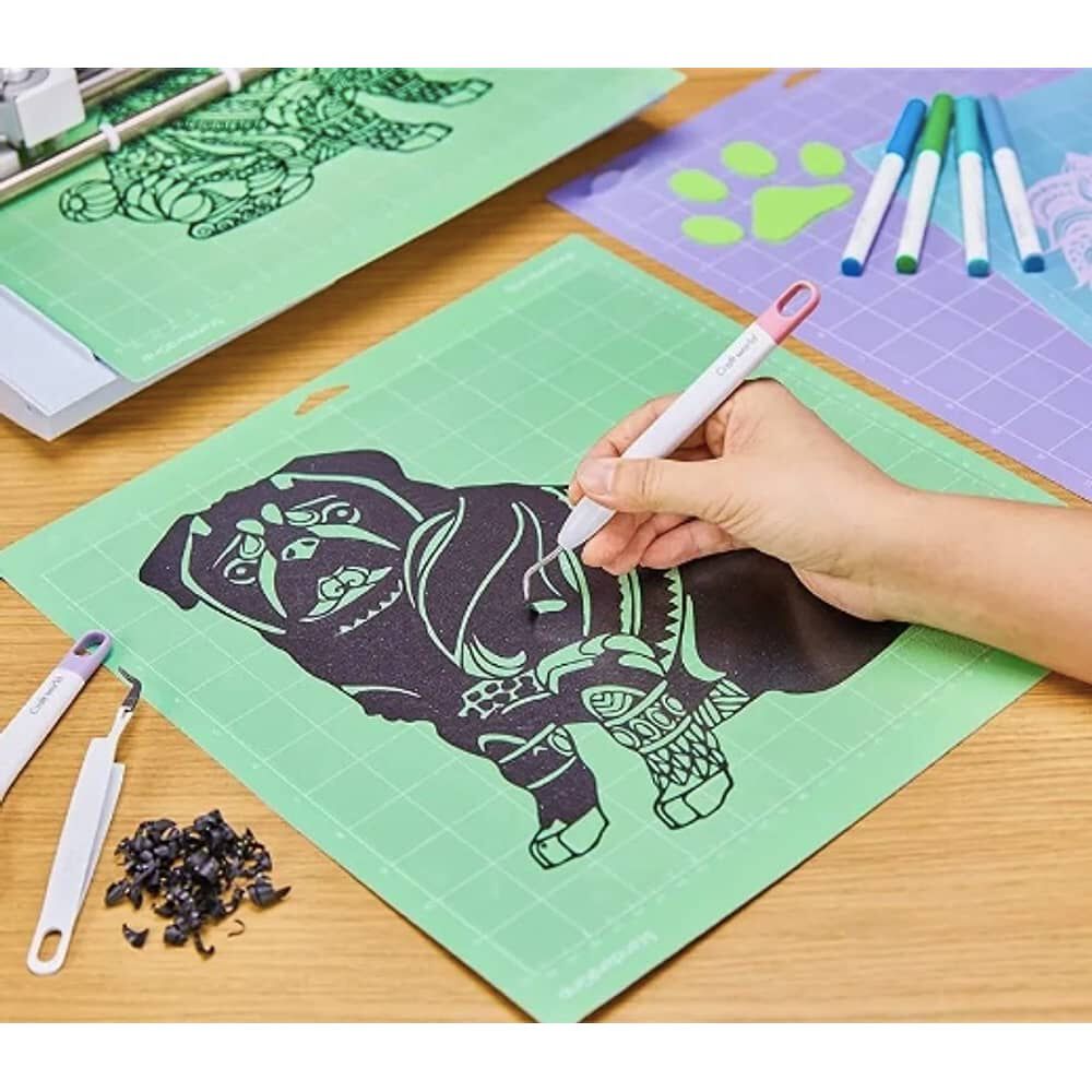 6 Pzas Base De Corte Tapete 30x30cm image number 3.0