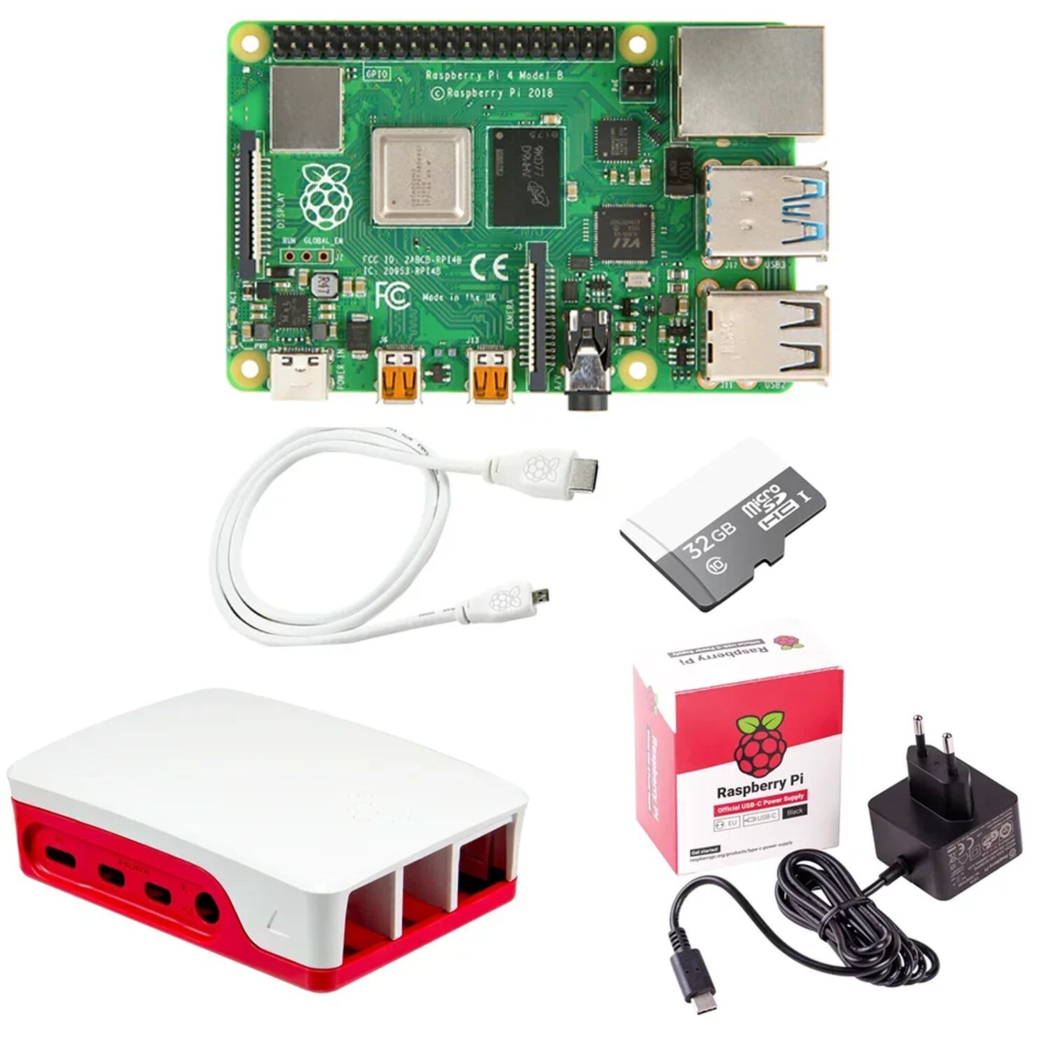 Kit Raspberry Pi 4 8gb Ram Con Carcasa Oficial image number 0.0