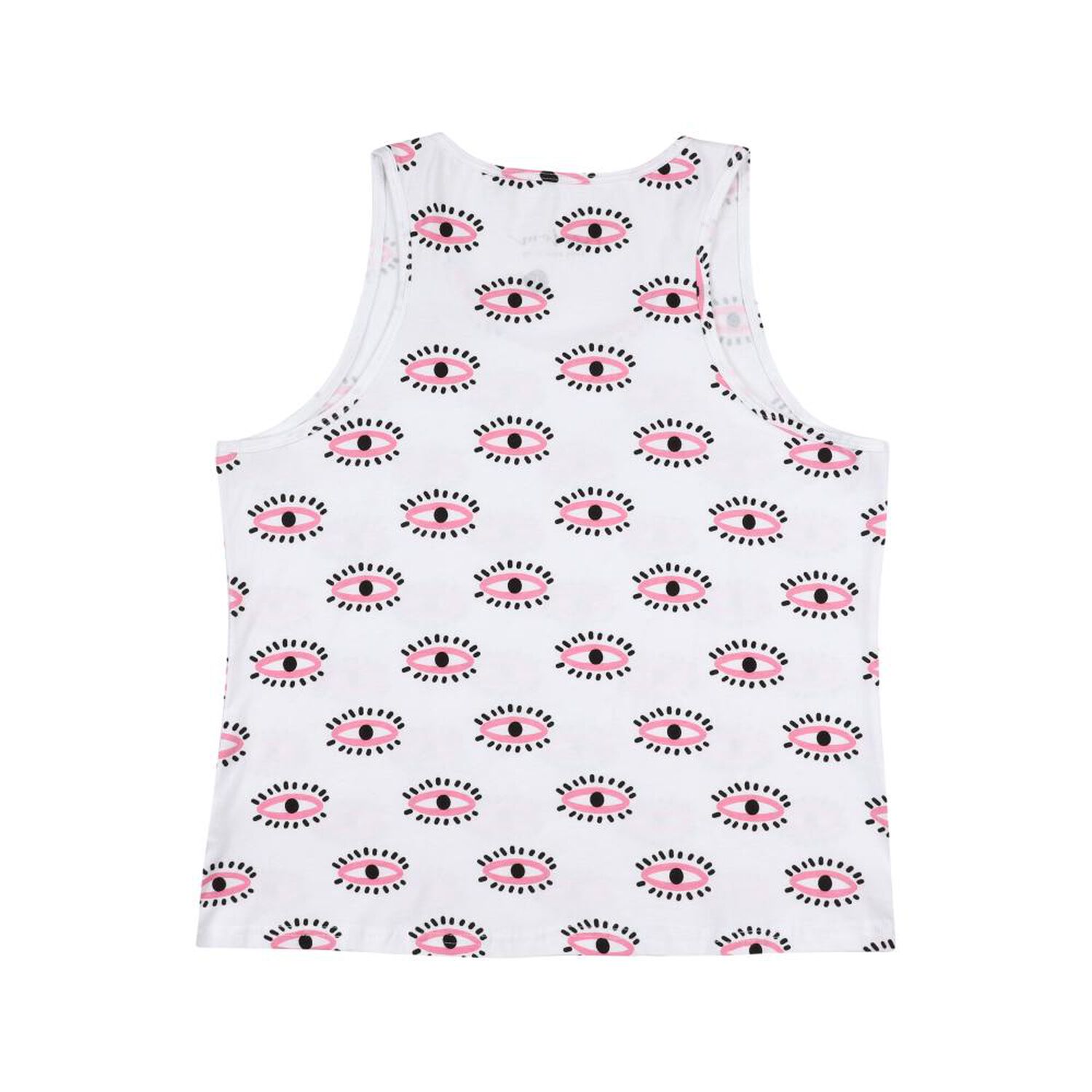 Polera Estampada Sin Mangas Cuello Redondo Mujer Freedom image number 1.0