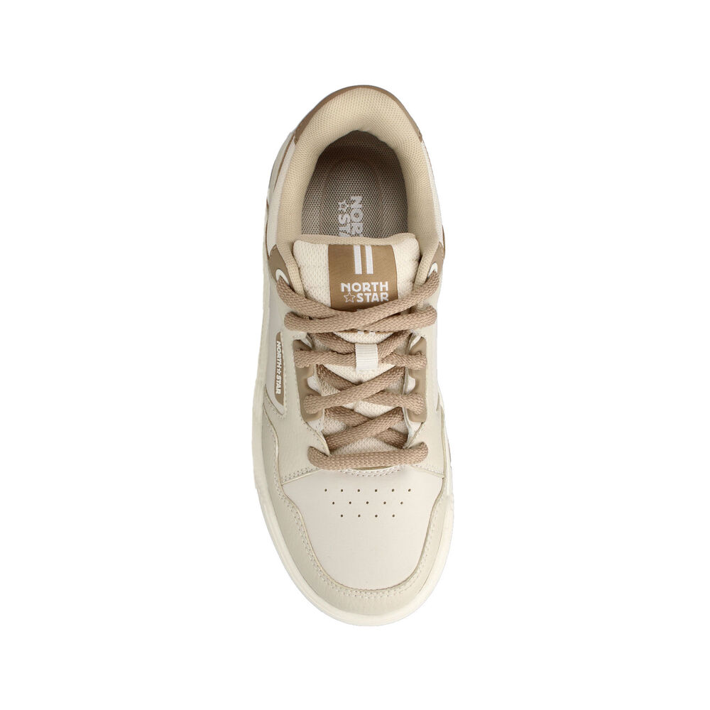 Zapatilla Mujer North Star Skater Chunk Beige image number 3.0