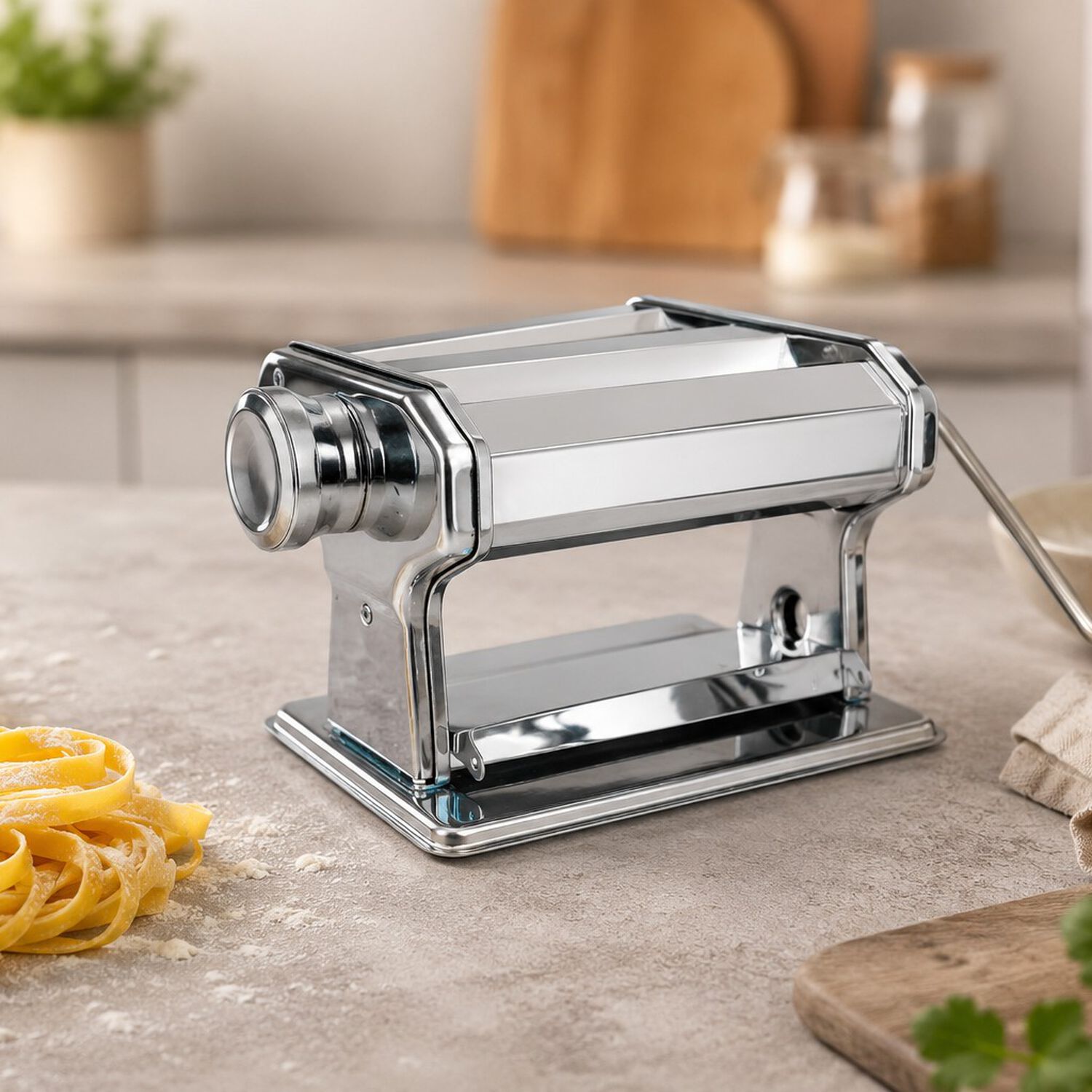 Maquina Para Amasar Y Cortador De Pasta Spaghetti Tallarines image number 6.0
